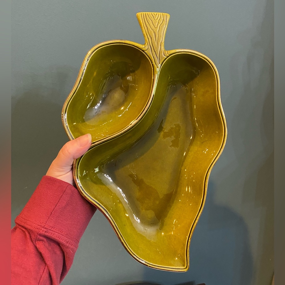 Vintage MCM Treasure Craft Console Chip/Dip Serving Bowl